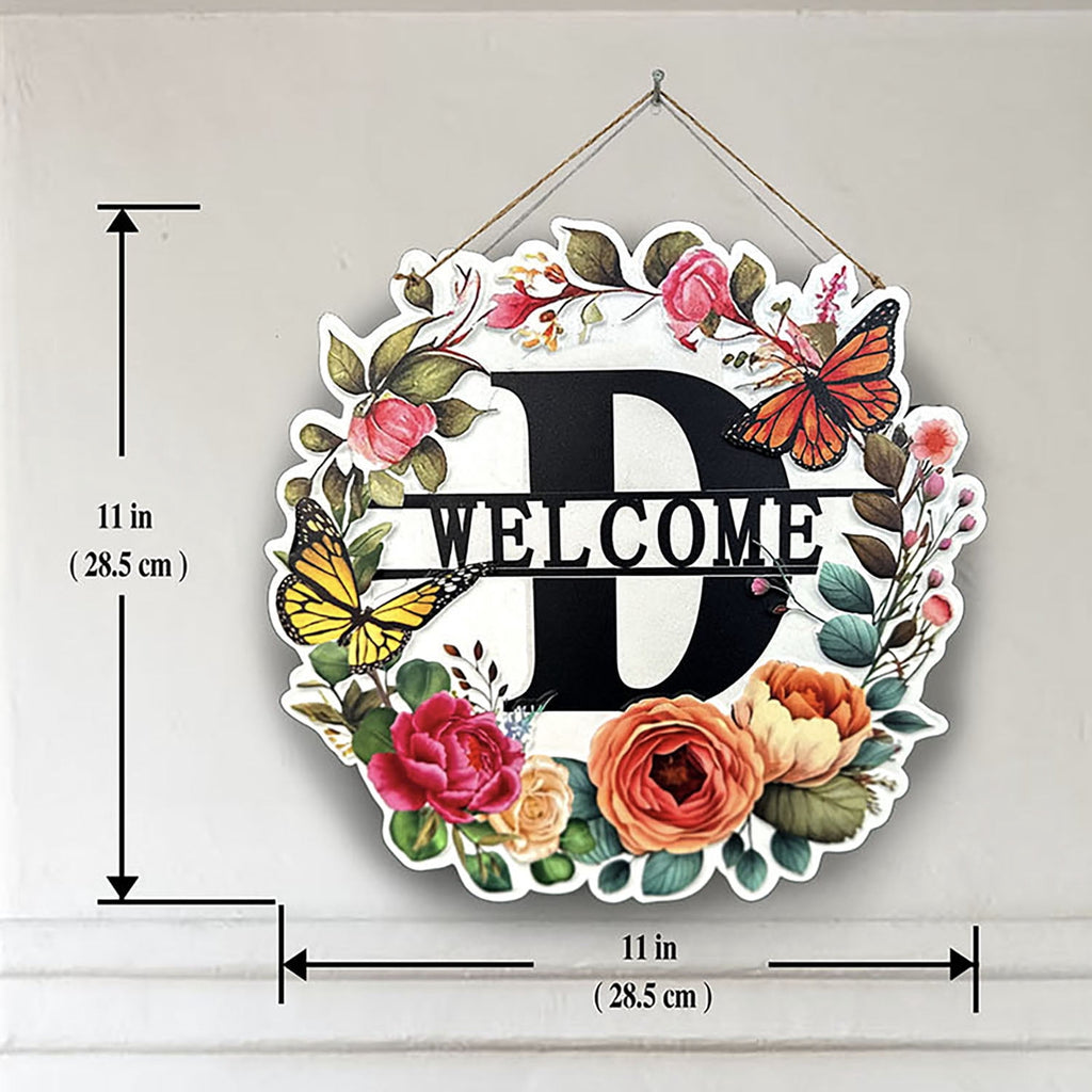 Entryway Welcome Sign