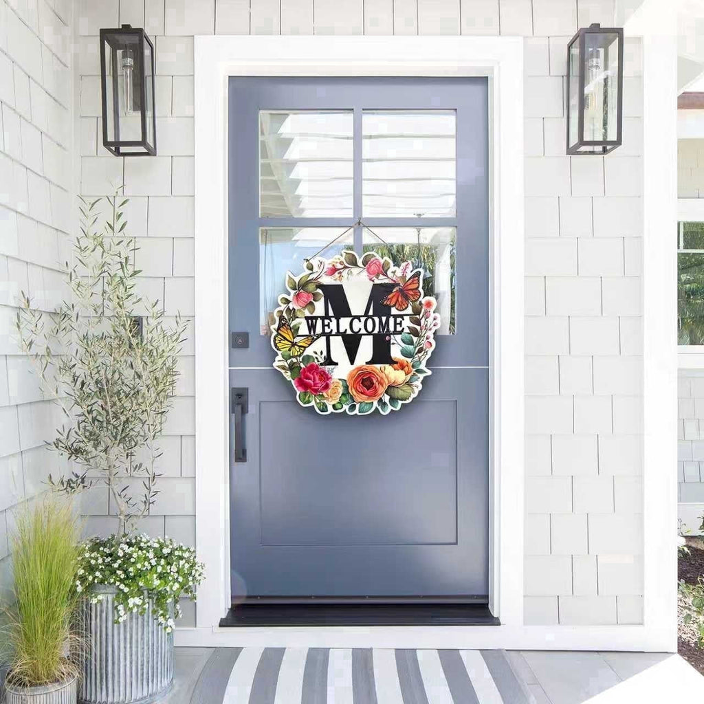 Entryway Welcome Sign
