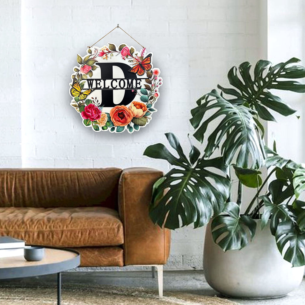 Entryway Welcome Sign
