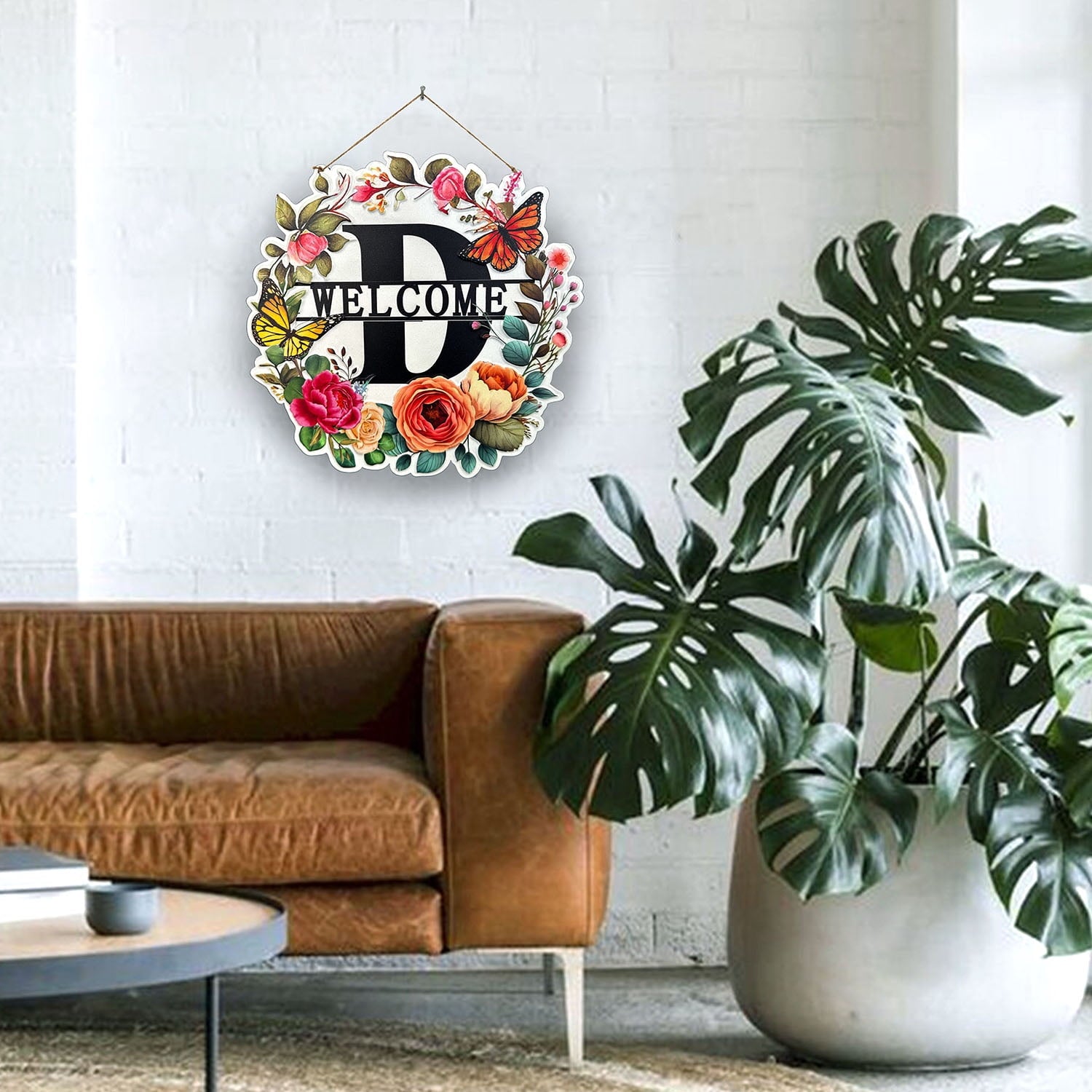 Entryway Welcome Sign