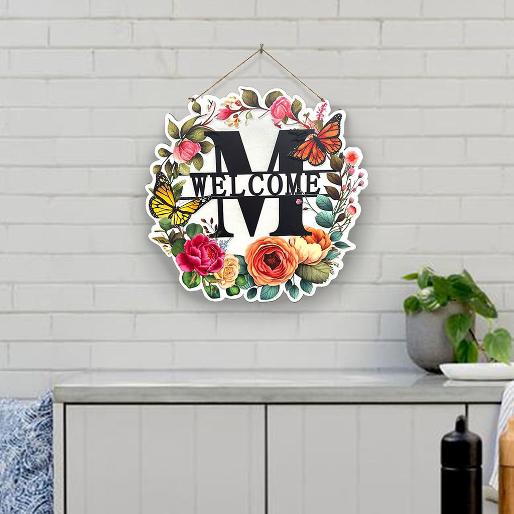 Entryway Welcome Sign