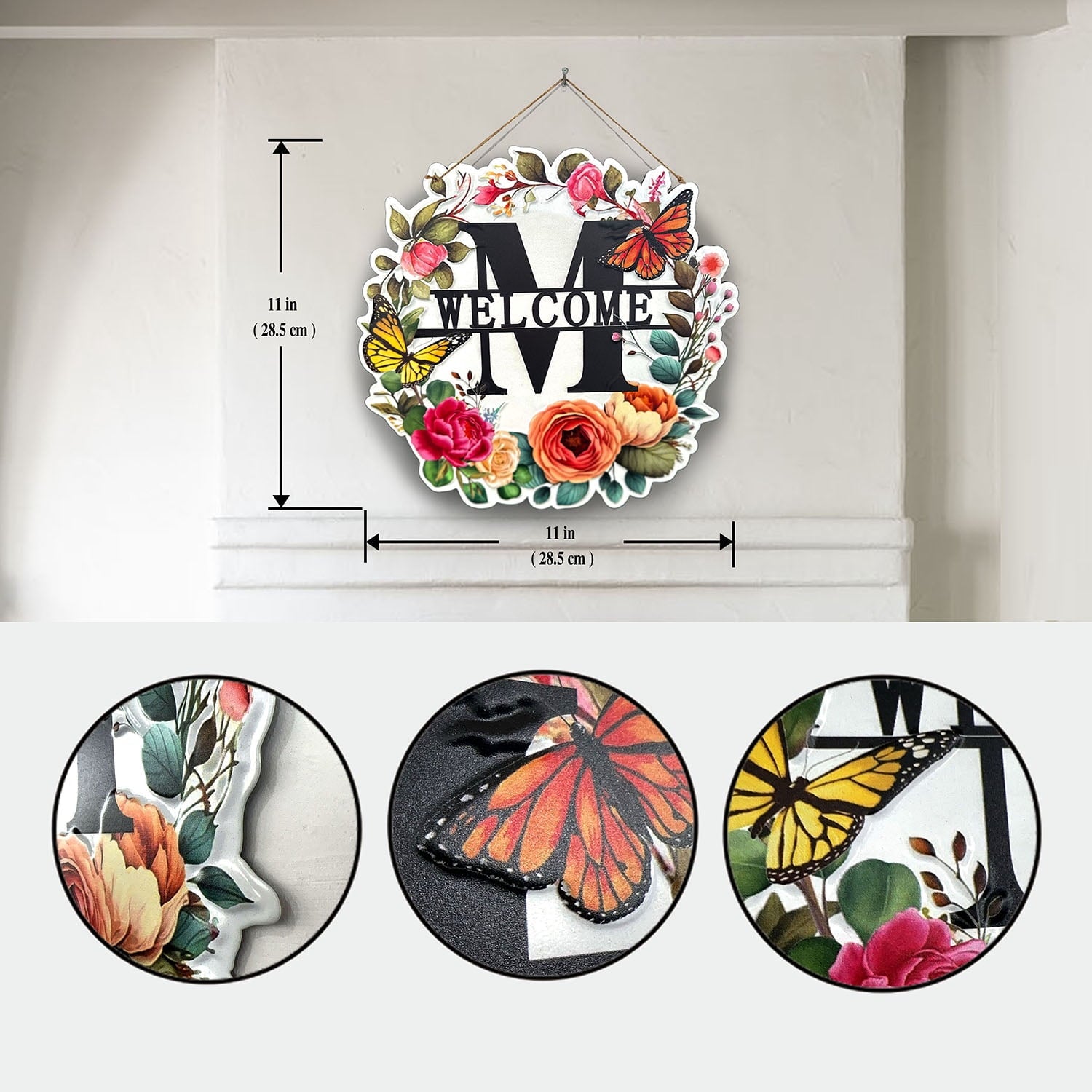 Entryway Welcome Sign