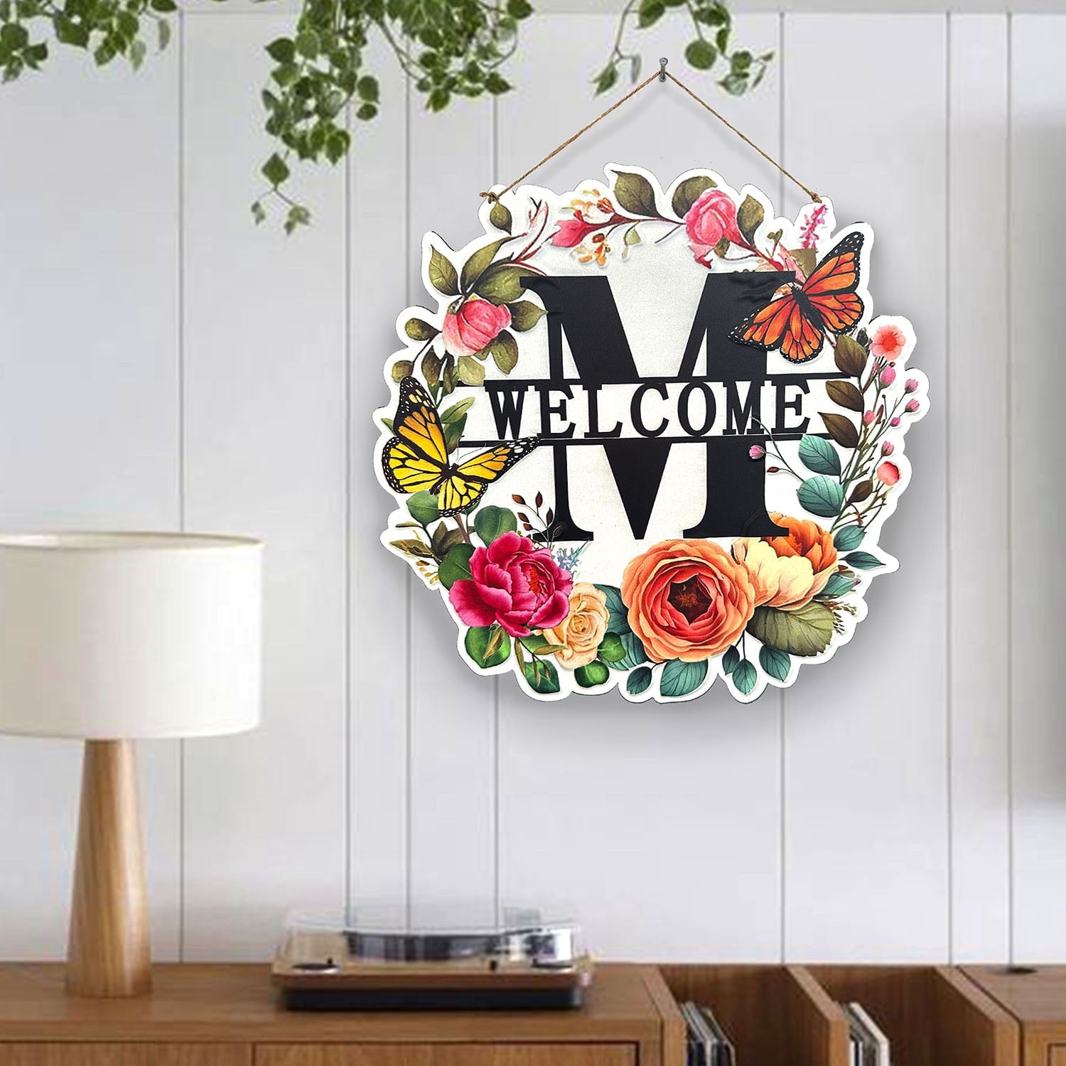 Entryway Welcome Sign