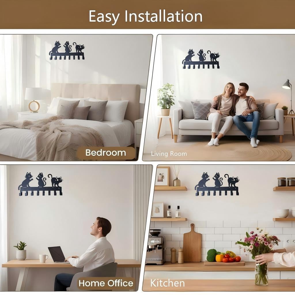 Entryway Wall Hook Decor